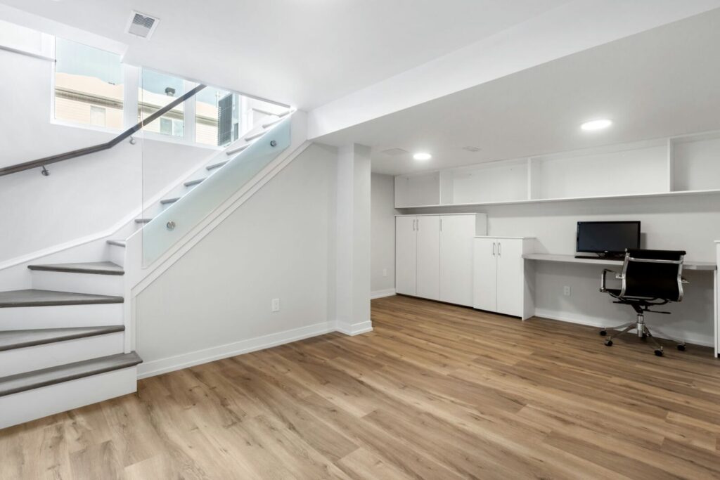 Basement remodeling contractor transforms space in Brampton Basement remodeling contractor in Brampton